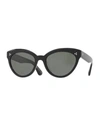 Oliver Peoples Roella Cat-eye Frame Sunglasses In Black