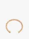 Bottega Veneta Twist Bracelet In Beige
