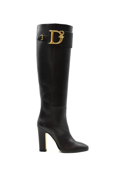 Dsquared2 Boots In Black