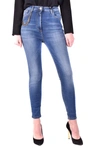 Elisabetta Franchi Women's Blue Cotton Jeans In Blue