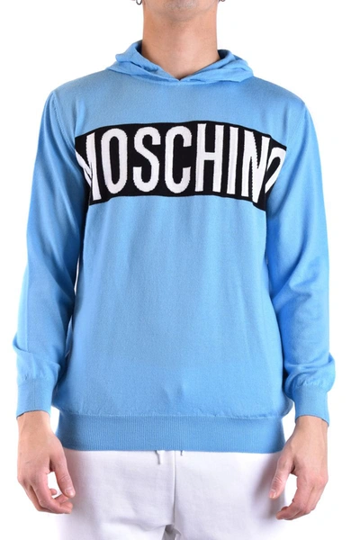 Moschino Sweater In Turquoise