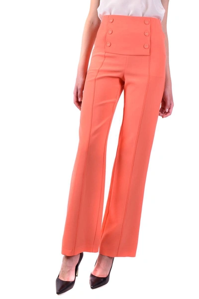 Patrizia Pepe Trousers In Coral