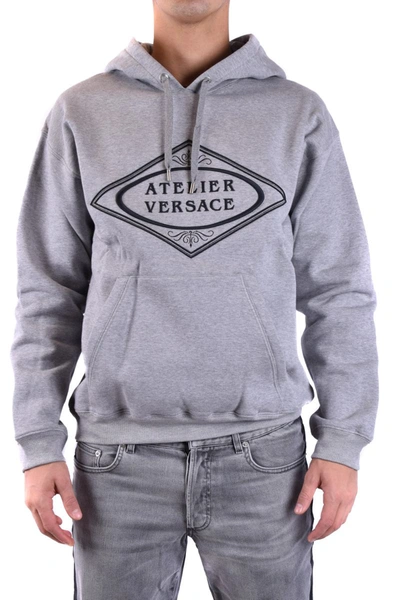 Versace Sweatshirt In Grey