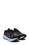 Asics Novablast 3 Running Shoe In Black/ Sheet Rock