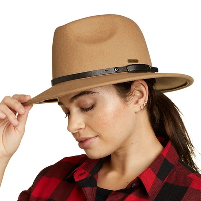 Eddie Bauer Women's Felt Wide Brim Hat In Gold