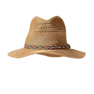 Eddie Bauer Women's Panama Packable Straw Hat In Brown