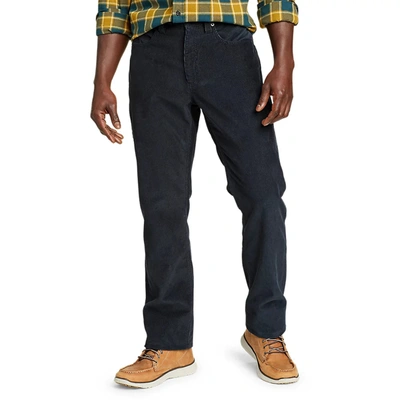 Eddie Bauer Men's Corduroy 5-pocket Pants In Blue