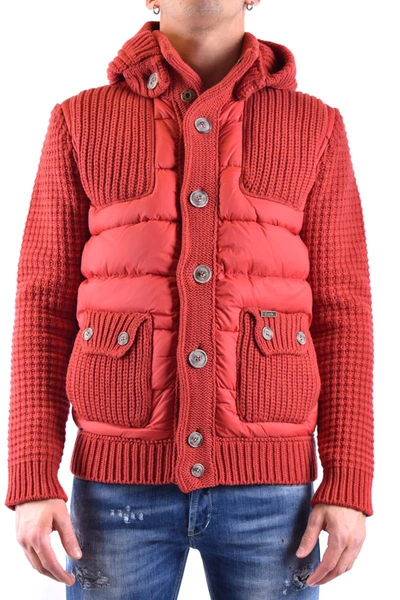 Bark Mens Red Outerwear Jacket