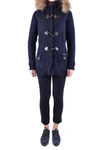 Bark Women's Blue Other Materials Outerwear Jacket In Blue
