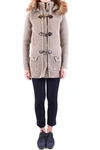 Bark Women's Beige Other Materials Outerwear Jacket In Sand