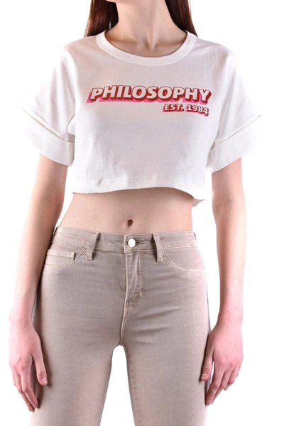 Philosophy Di Lorenzo Serafini T-shirts In White