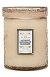 Voluspa Jasmine Midnight Blooms Small Jar Candle In Jasmine Midnight Blooms