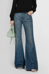 Bottega Veneta Woman Blue Jeans In Blue
