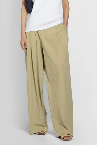 Bottega Veneta Trousers In Beige