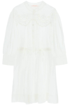 SEE BY CHLOÉ SEE BY CHLOÉ EMBROIDERED CHEMISE DRESS