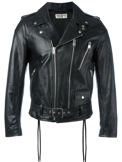 SAINT LAURENT SIGNATURE MOTORCYCLE JACKET,397292Y5YH111924228