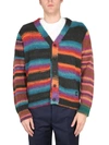 PS BY PAUL SMITH PS PAUL SMITH CARDIGAN WITH STRIPE PATTERN