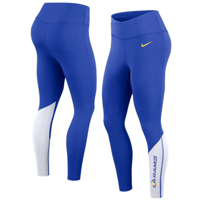 Nike Women's Dri-fit (nfl Los Angeles Rams) 7/8 Leggings In Blue