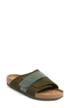 Birkenstock Kyoto Slide Sandal In Thyme