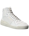 SAINT LAURENT Saint Laurent Leather High-Top Sneaker