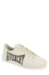 Givenchy City Sport College Logo Sneaker In Beige