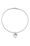 PETIT MOMENTS IRRESISTIBLE HEART CHARM NECKLACE