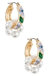 PETIT MOMENTS BARQUE IMITATION PEARL EARRINGS