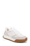 Sam Edelman Layla Womens Lace-up Suede Athletic And Training Shoes In White
