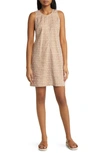 Tommy Bahama Palm-a-dora Linen Blend Sheath Dress In Brown Sugar