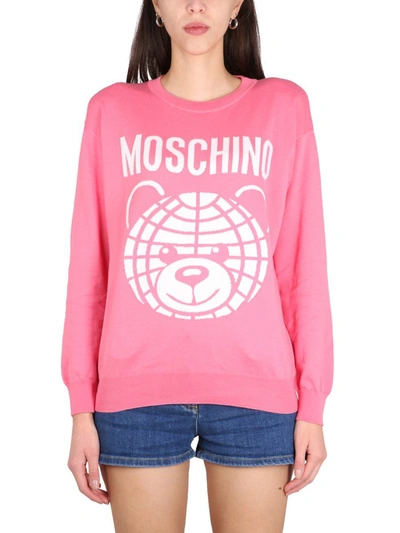 Moschino Choker In Pink