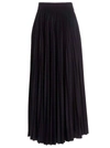 Fabiana Filippi Pleated Midi Skirt In Blue