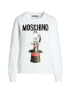 Moschino Bugs Bunny Print Sweatshirt In White