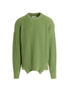 Jil Sander Green Sweater In Green
