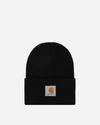 Carhartt Hat Logo Hats In Black Acrylic In Black