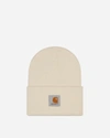 Carhartt Ribbed Knit Acrylic Watch Hat In White