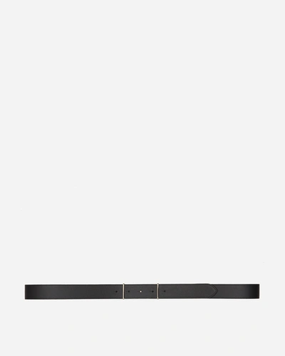 Maison Margiela Reversible Belt In Black