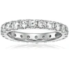 Vir Jewels 2 Cttw Diamond Eternity Ring Wedding Band 14k White Gold Prong Set