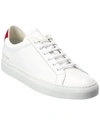 Common Projects Retro Low Leather Sneaker In White