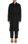ACNE STUDIOS BELTED DOUBLE FACE WOOL COAT