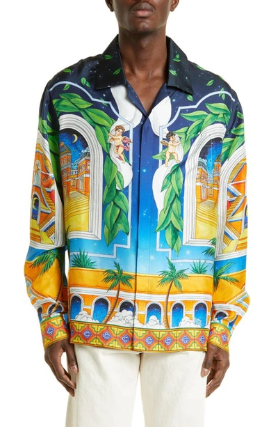 Casablanca Avenida Maison D'ete Multicolored Shirt