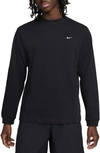 Nike Solo Swoosh Longsleeve T-shirt Black In Multicolor