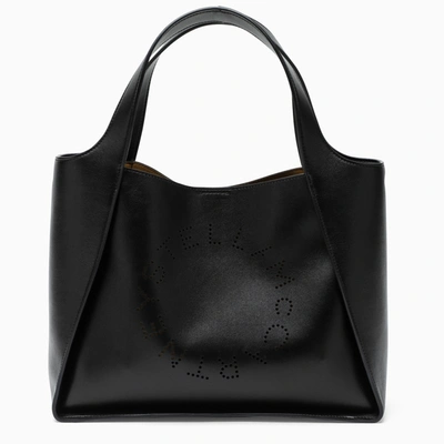 Stella Mccartney Stella Logo Tote Bag In Black