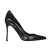 SERGIO ROSSI LEATHER PUMPS