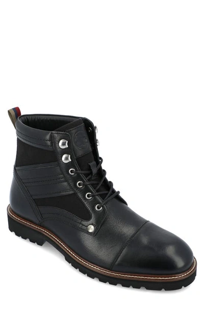 Thomas & Vine Feron Cap-toe Ankle Boot In Black