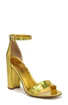 Sam Edelman Yaro Ankle Strap Sandal In Gold