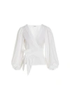 P.A.R.O.S.H FRONT CROSSOVER BLOUSE