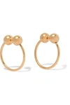 JW ANDERSON Gold-plated earrings