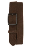 Rag & Bone Rugged Leather Belt In Brw