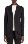 The Row Yedid Notch Lapel Jacket In Black