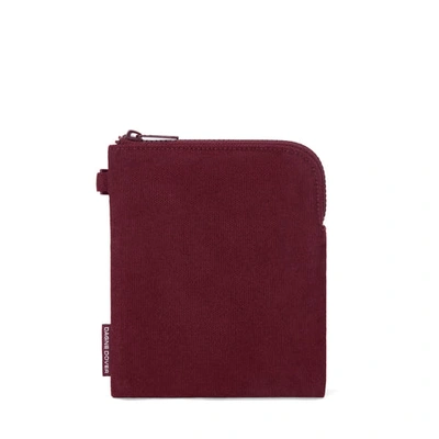 Dagne Dover Skye Essentials Pouch In Currant In Currant